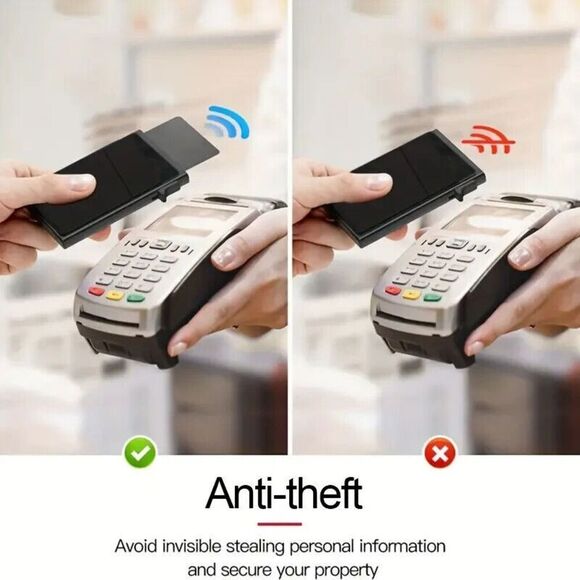 Men's Simple Pop Up Card Holder, Fashion Credit Card Case - Picture 4 of 5